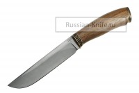 Нож 0072, И.Пампуха (легированный булат), в бронзе