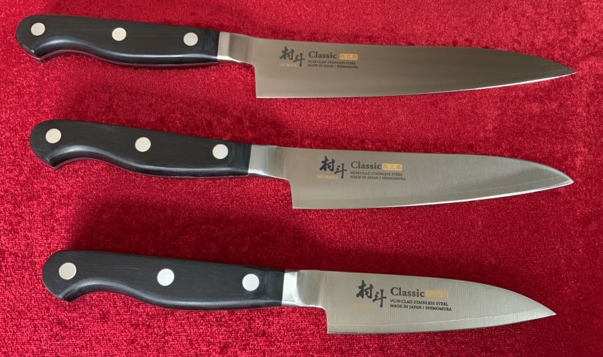 ������ �������� ���� Shimomura, �������: MURATO Basic, Classic, Slim � Sharp