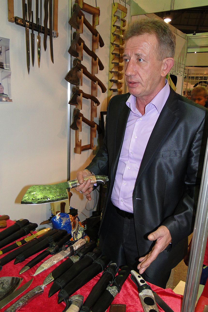 28-я международная выставка «Клинок - традиции и современность» - фотоотчет магазина Русские Ножи, ноябрь 2013г