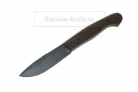 Нож складной "Кречет" (дамасская сталь), орех