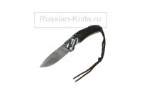 Нож складной Малыш (дамасская сталь), венге, А.Жбанов