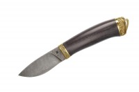 Нож Гриф (дамасская сталь), граб
