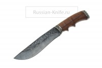 - Нож Перун (дамасская сталь, ручная ковка)