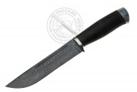 Нож "Фин-3" (дамасская сталь), кожа