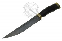 Нож "Пластунский" (дамасская сталь), граб, насечка