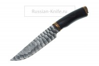 Нож Медведь (дамасская сталь)-ручная ковка