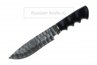 Нож Волк (дамасская сталь)-ручная ковка