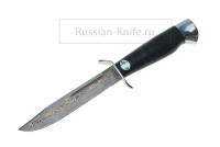 Нож "Штрафбат" (дамасск ZD 0803) кожа, АИР