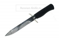 Нож Офицерский, НР-40 (дамасская сталь), кож. ножны