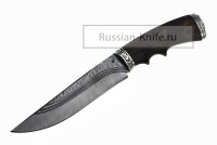 - Нож Медведь-3 (дамасская сталь, ручная ковка)