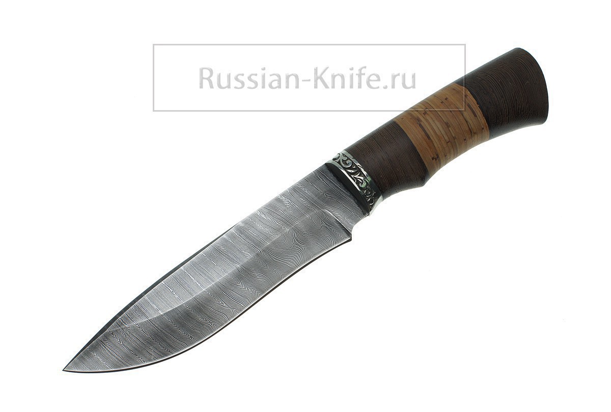 Нож Беркут (дамасская сталь), А.Жбанов