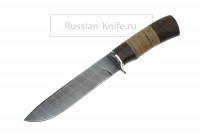 Нож Клык (дамасская сталь)
