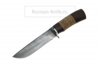 Нож "Глухарь" (дамасская сталь), Жбанов А.