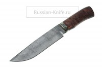 Нож Акула (дамасская сталь), А.Жбанов
