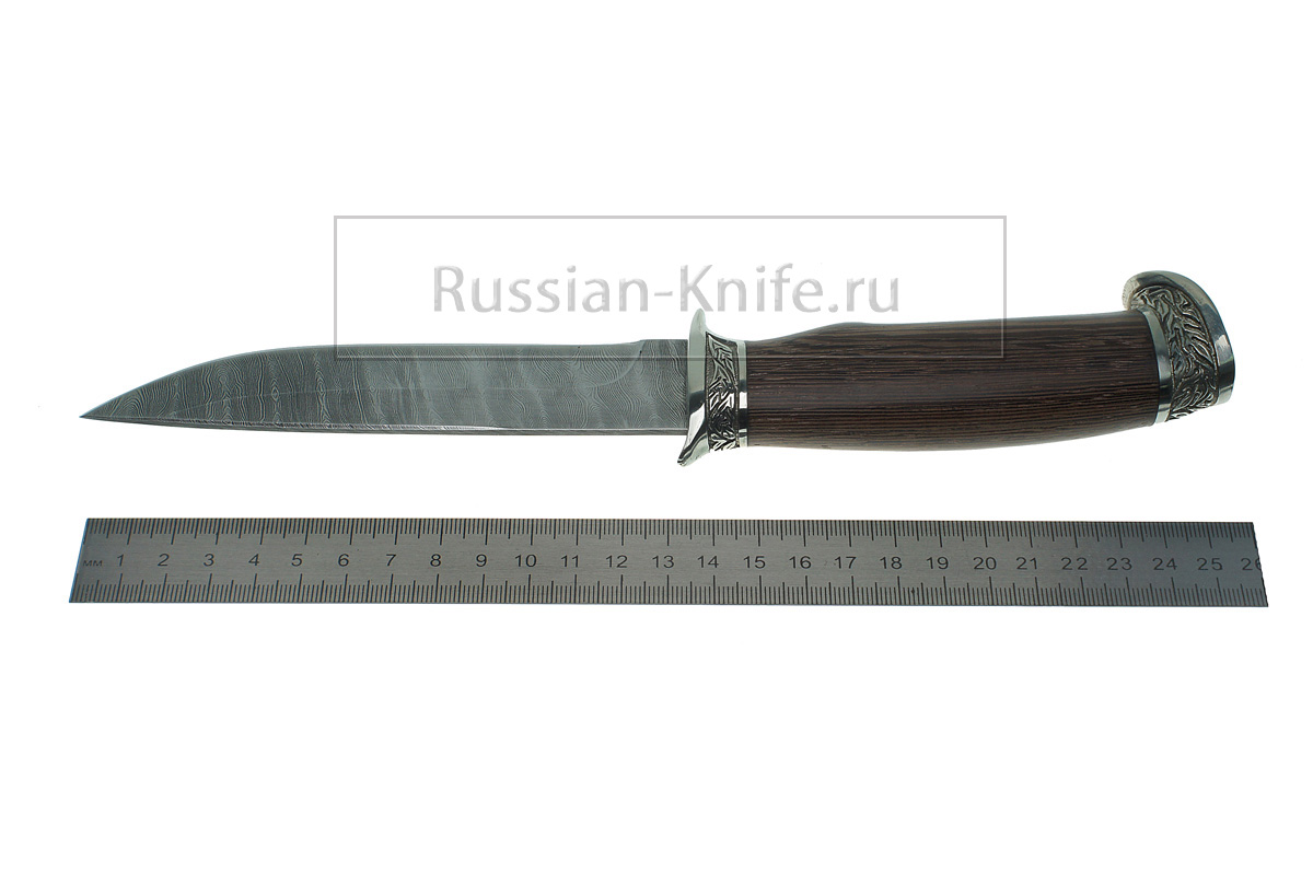 Нож Соболь (дамасская сталь)