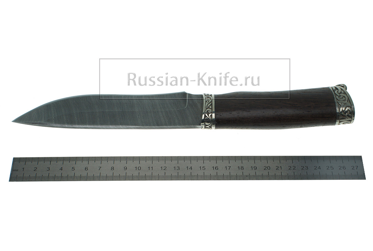 Нож Беркут (дамасская сталь)