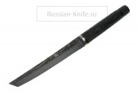Нож Самурай ( дамасская сталь), гравировка по клинку и рукояти
