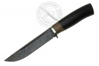 Нож Фин-3 (дамасская сталь), граб, карелка