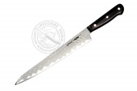 Нож кухонный янагиба SAMURA KAIJU, SKJ-0045/К Каидзю, 240 мм, AUS 8, дерево