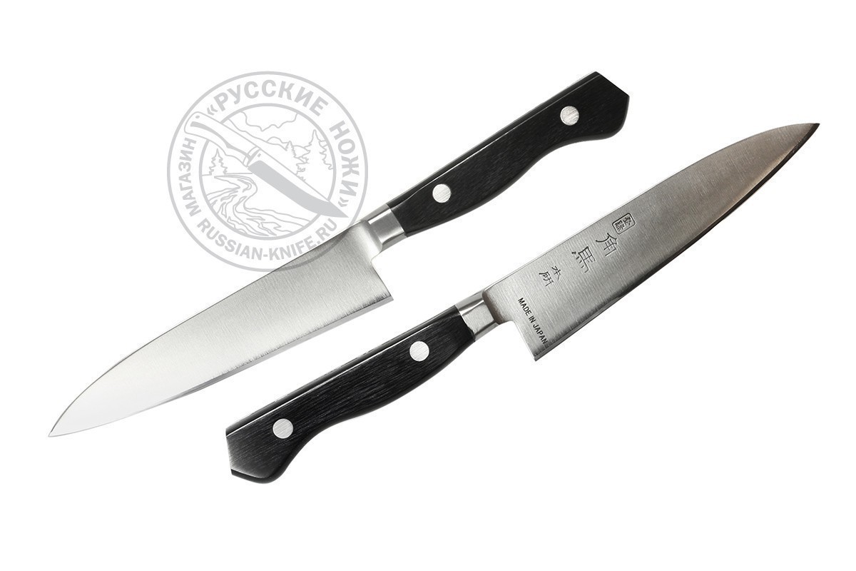 Фотография, картинка, Нож кухонный универсальный TU-9008, 125 мм, молибден-ванадиевая сталь, рукоять - древесина