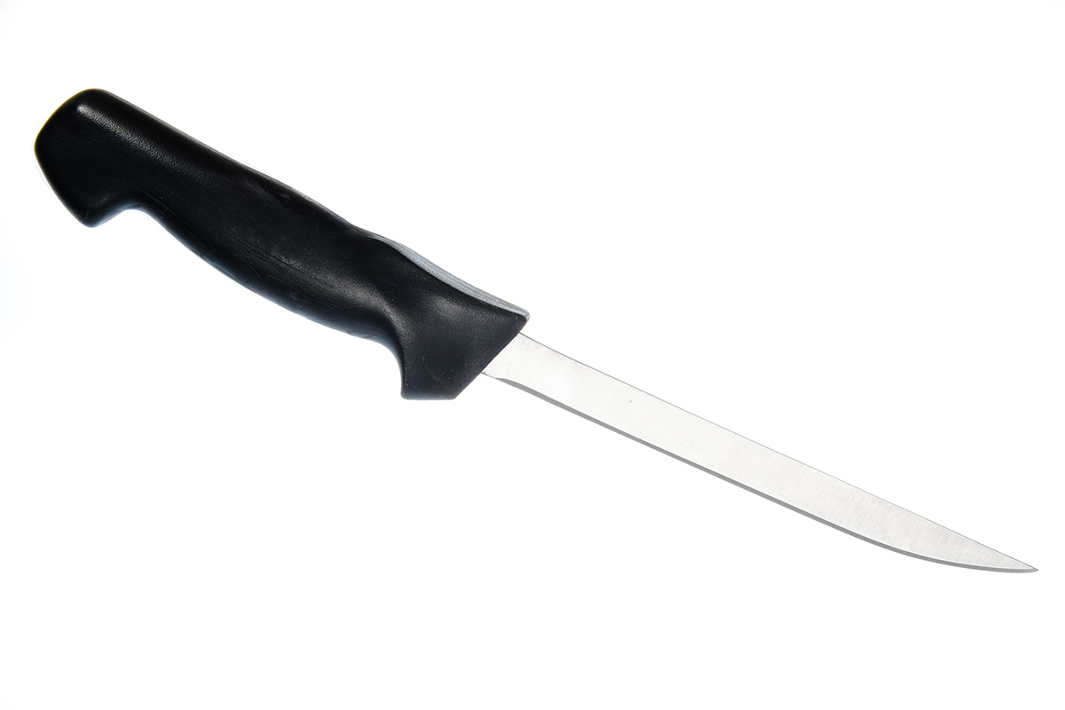 Нож № 46 Обвалочный рыбный, рукоять пластик - Ножи поварские и кухонные .
