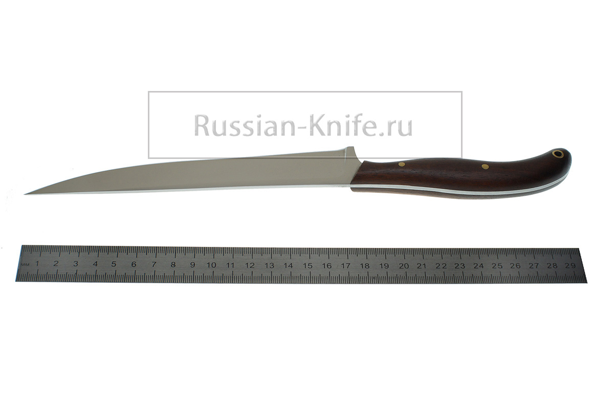 Кухонный нож Шеф де фиш (сталь 50Х14МФ) ц.м.