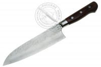 - Нож кухонный Сантоку "Sakai Takayuki" 07392, (сталь Damascus 33 слоя, VG-10), 180 мм