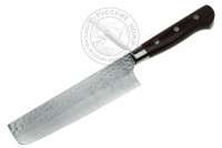 Нож кухонный Накири "Sakai Takayuki" 07393, (сталь Damascus 33 слоя, VG-10), 160 мм