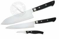 - Набор ножей HN-SET02, Hatamoto Neo, сталь MoV, рукоять пластик