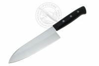 - Нож TJ-100, Сантоку Tojiro Tojyuro, 170 мм, сталь Мо-V, 3 слоя, рукоять пластик