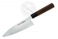 Нож кухонный Деба Samura Okinawa SO-0129, AUS 8, 170мм, палисандр