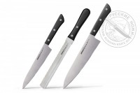 - Набор из 3 ножей  SHR-0230B "SAMURA HARAKIRI", ABS пластик