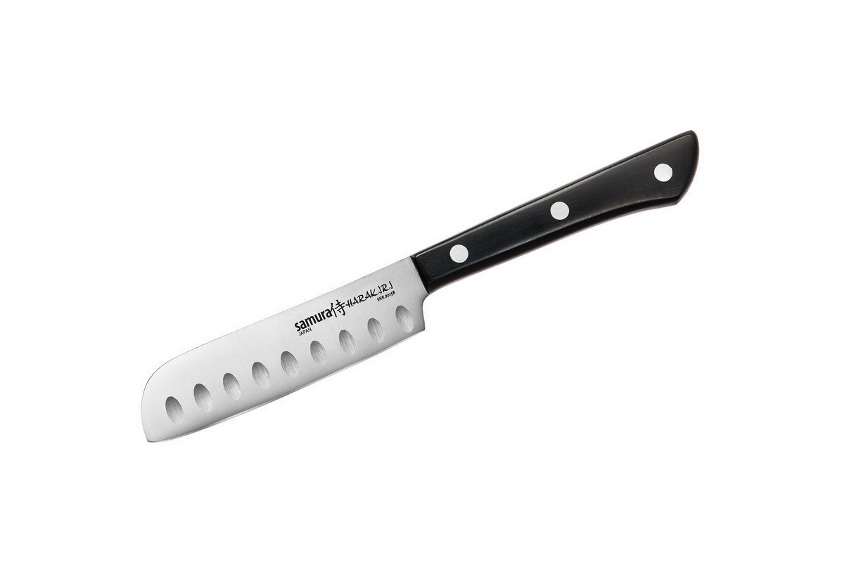 - Нож для масла  Harakiri SHR-0015B/Y, 96 мм, AUS-8, ABS пластик .