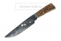 Дамасский нож Медведь