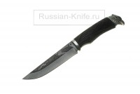 Нож Лунь-2(дамасская сталь с резьбой)