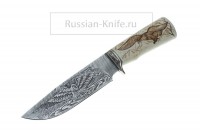 Дамасский нож Сокол