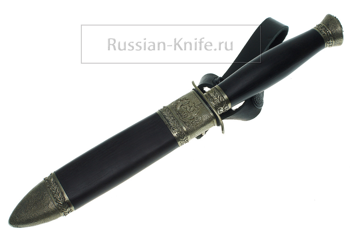 Нож "Финка НКВД" (Соболь), (дамасская сталь), А.Жбанов