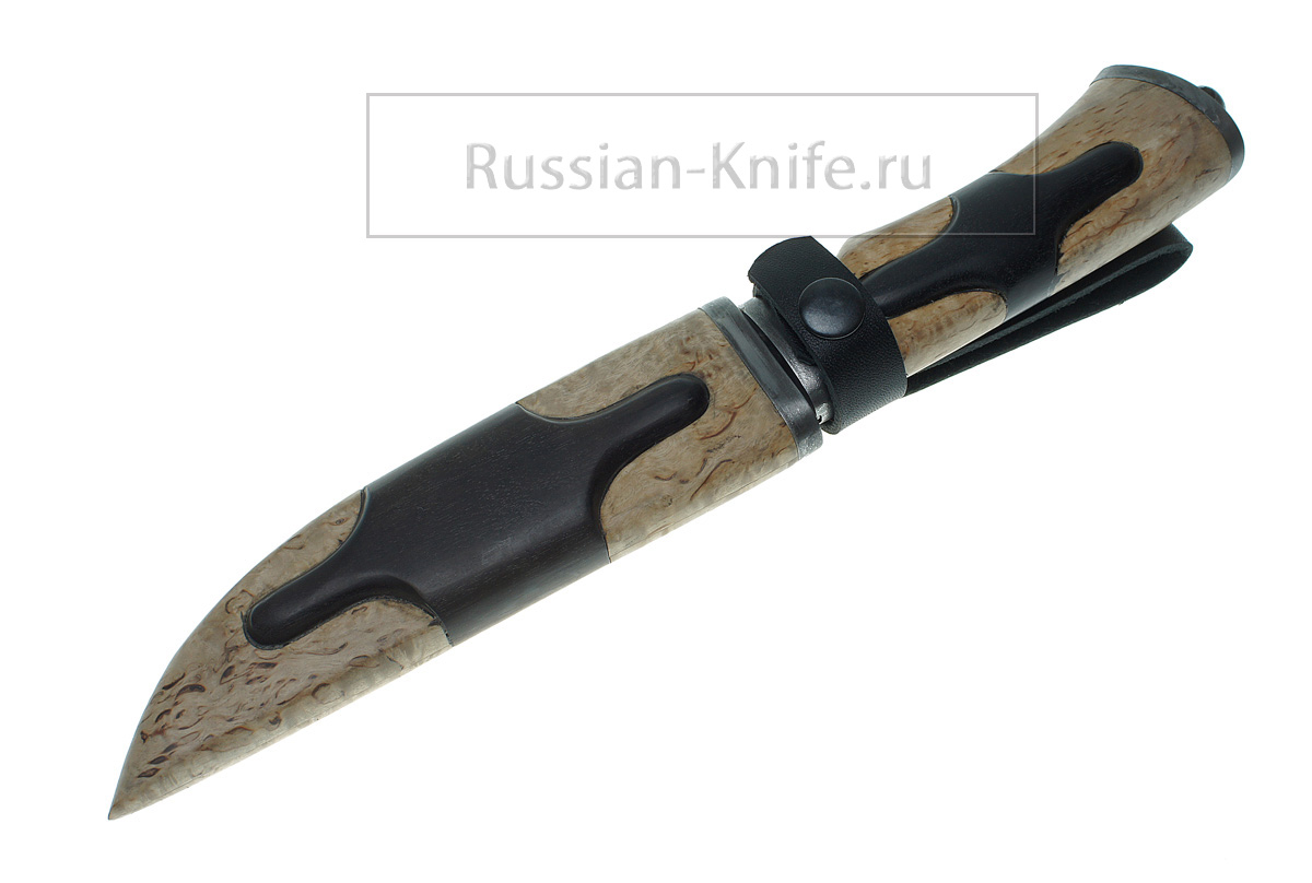 Нож "Золотоискатель" (сталь ХВ5) мастер Жбанов, ручная ковка