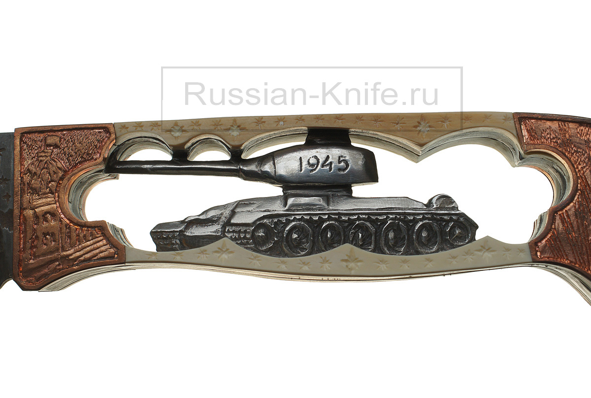 Нож "Т-34" (булатная сталь)