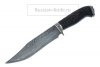 Нож Финский (торцевой дамасск)