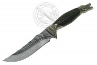 Нож "Крокодил" (дамасская сталь) А. Жбанов