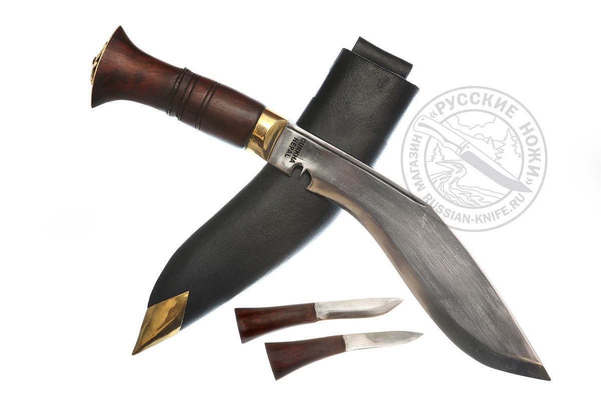 Кукри 9" Nepal Police Service (EKH-NA-002) углеродистая сталь, рукоять - дерево, латунь Кукри 9" Nepal Police Service (EKH-NA-002) углеродистая сталь, рукоять - дерево, латунь