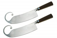 - Набор 2 ножа "Гиймякеш", компания АИР, сталь 50х14мф, орех