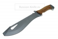 - Нож Елань (сталь 70Х16МФС) мачете, рукоятка дерево