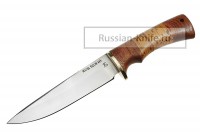 - Нож Лиса  (сталь 95Х18), береста