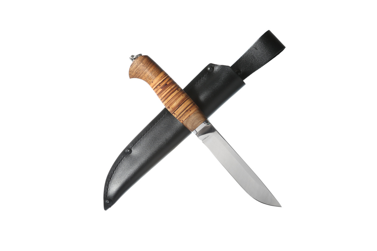 Нож Засапожный-Т (сталь 65Х13), береста