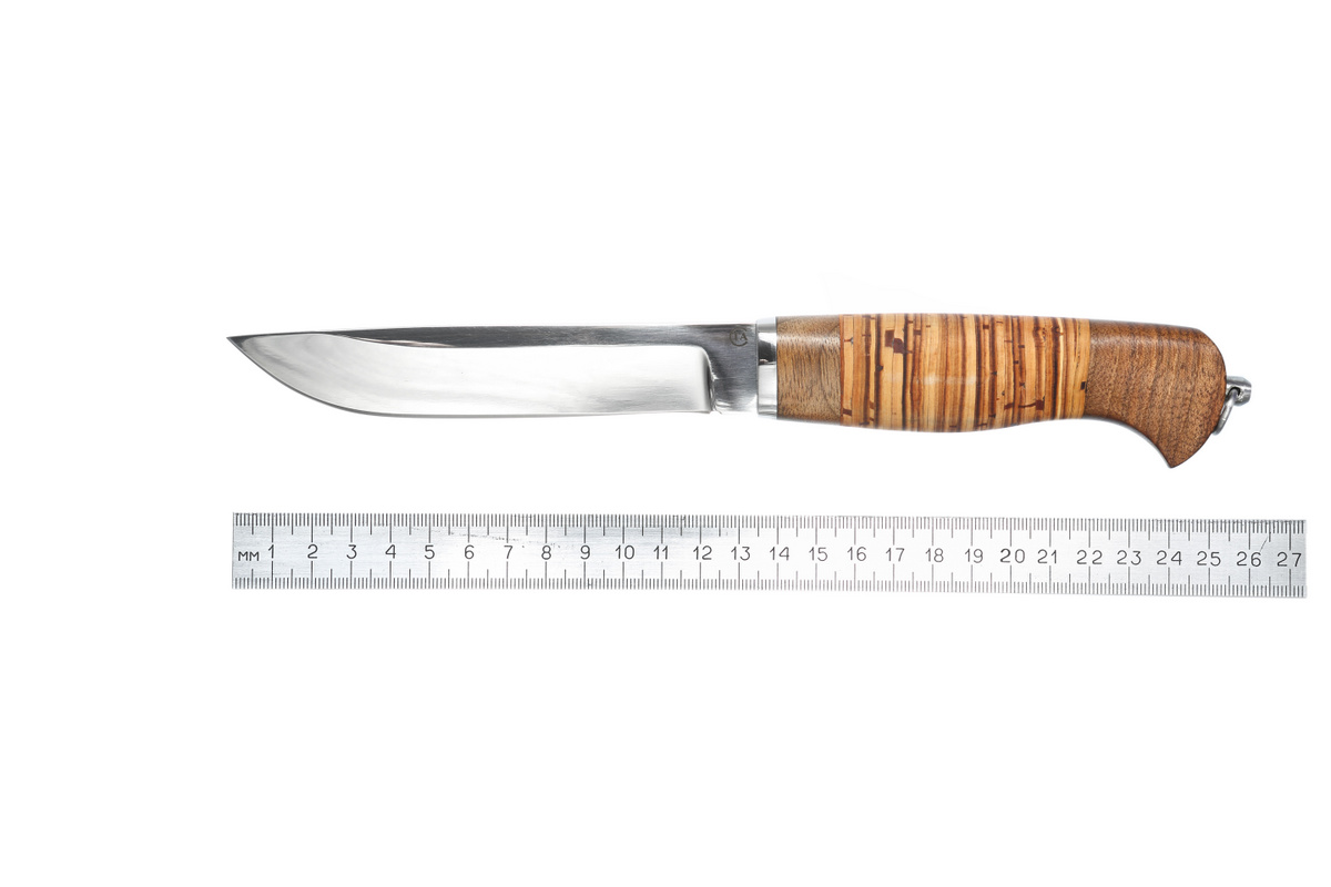 Нож Засапожный-Т (сталь 65Х13), береста