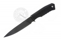 Нож Гриф (сталь 70Х16МФС), резина, хром