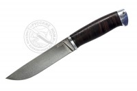 Нож Засапожный-3 (сталь Х12МФ), кожа/алюминий