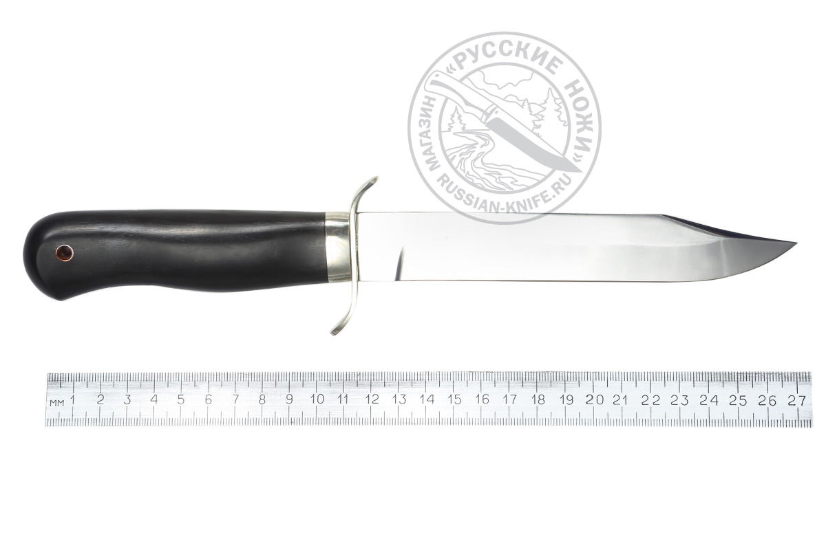 Нож "Н-46" (нож разведчика НР-40), сталь Х12МФ, деревянные ножны